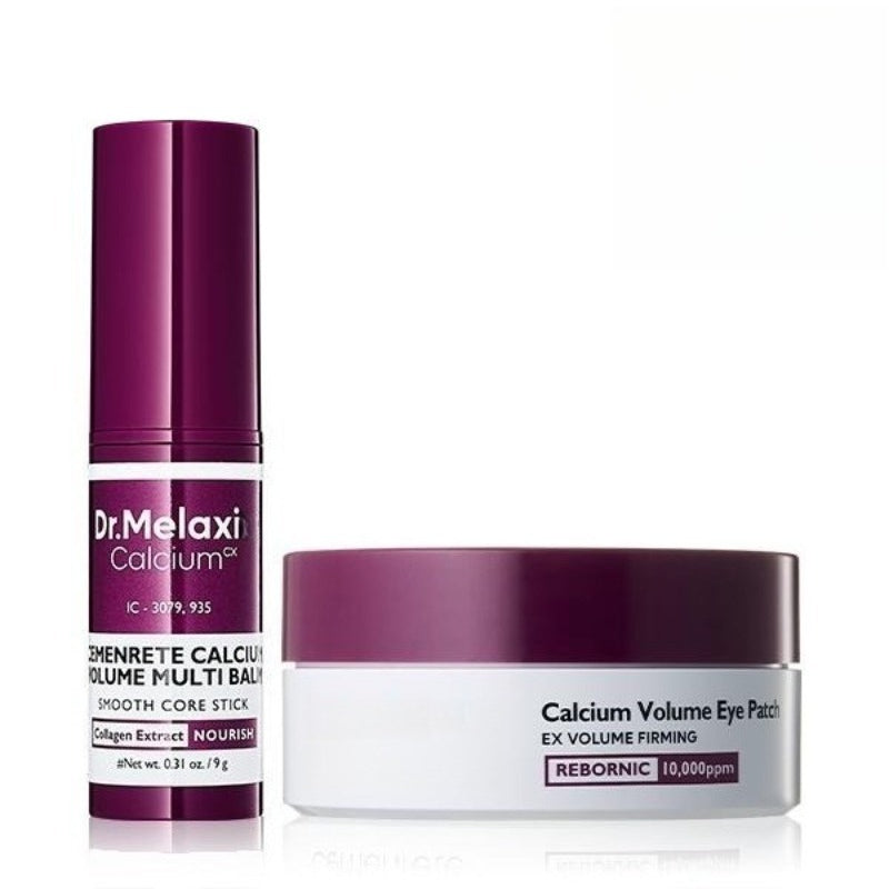 Dr. Melaxin 60 Eye Patches + Multi-Effect Moisturizing Lip Balm