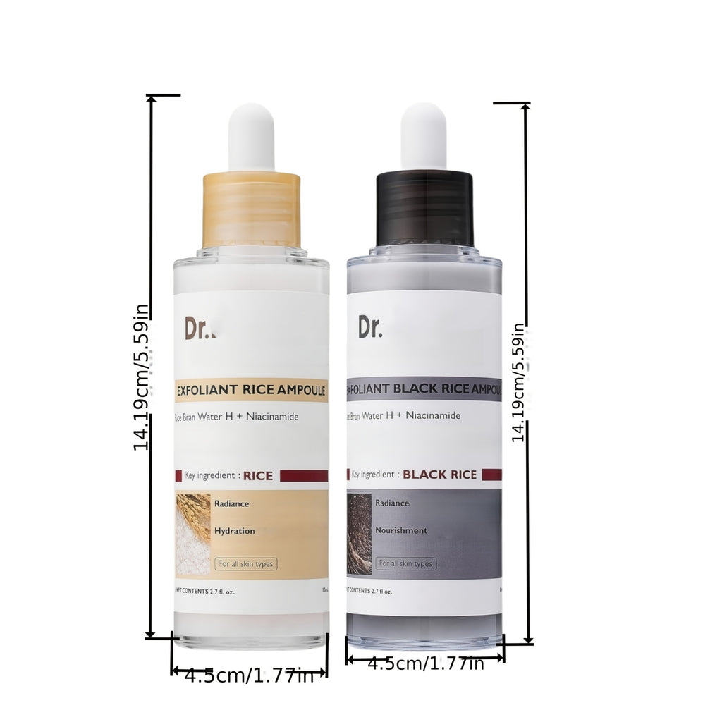 Dr. Melaxin Niacinamide Rice Extract / Gentle Daily Cleanser, Lasting Moisturizing and Exfoliating